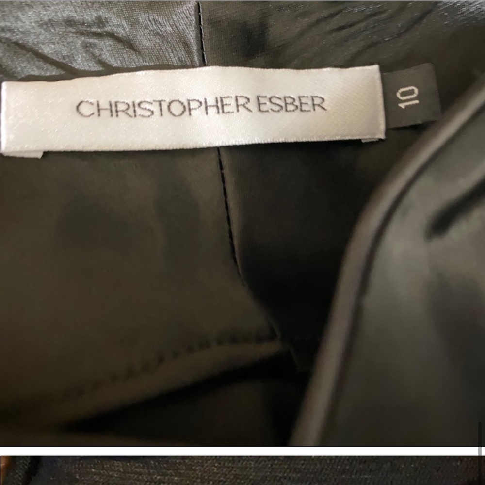 Christopher Esber Dune Structured Black Ca - image 4